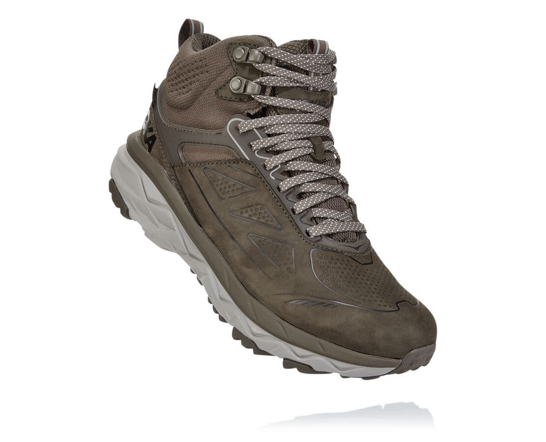 Hoka One One Challenger Mid Gore-Tex South Africa - Womens Wide Running Shoes - Brown,GUDCM-4392